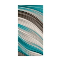 Trademark Fine Art 'Aqua Sweep II' Canvas Art by James Burghardt