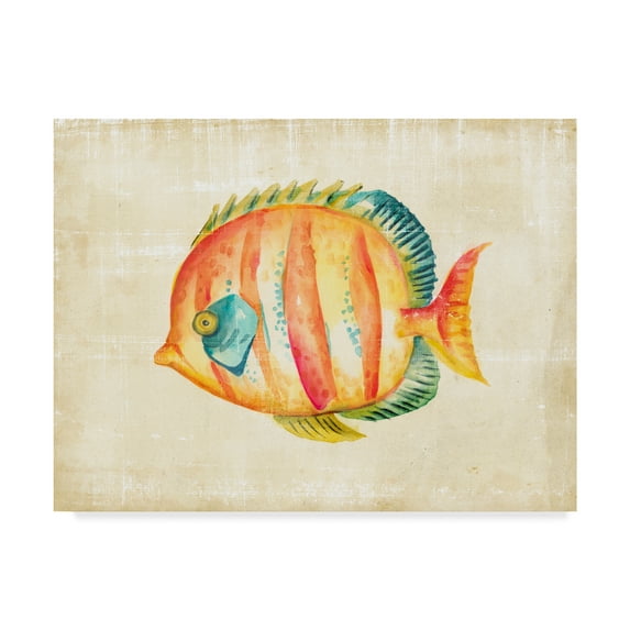 Trademark Fine Art 'Aquarium Fish II' Canvas Art by Chariklia Zarris