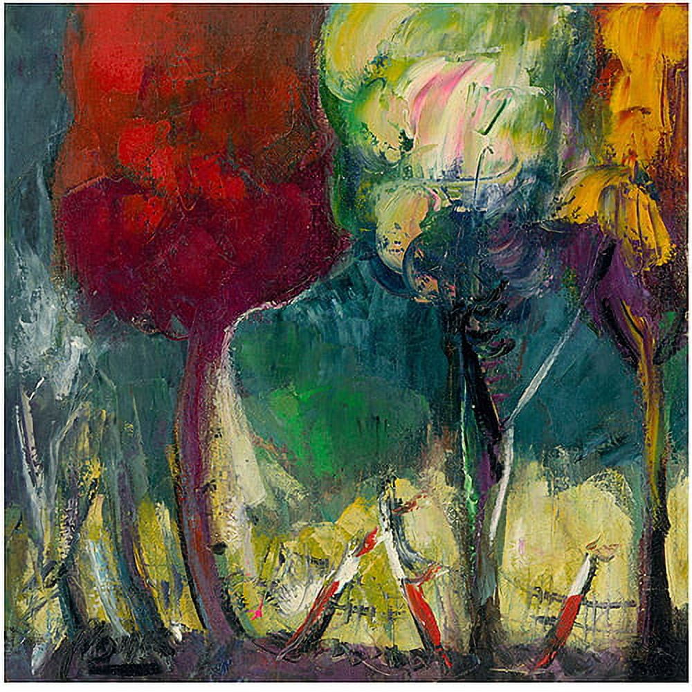 Trademark Fine Art "Aquas Rojas" Canvas Art by Boyer