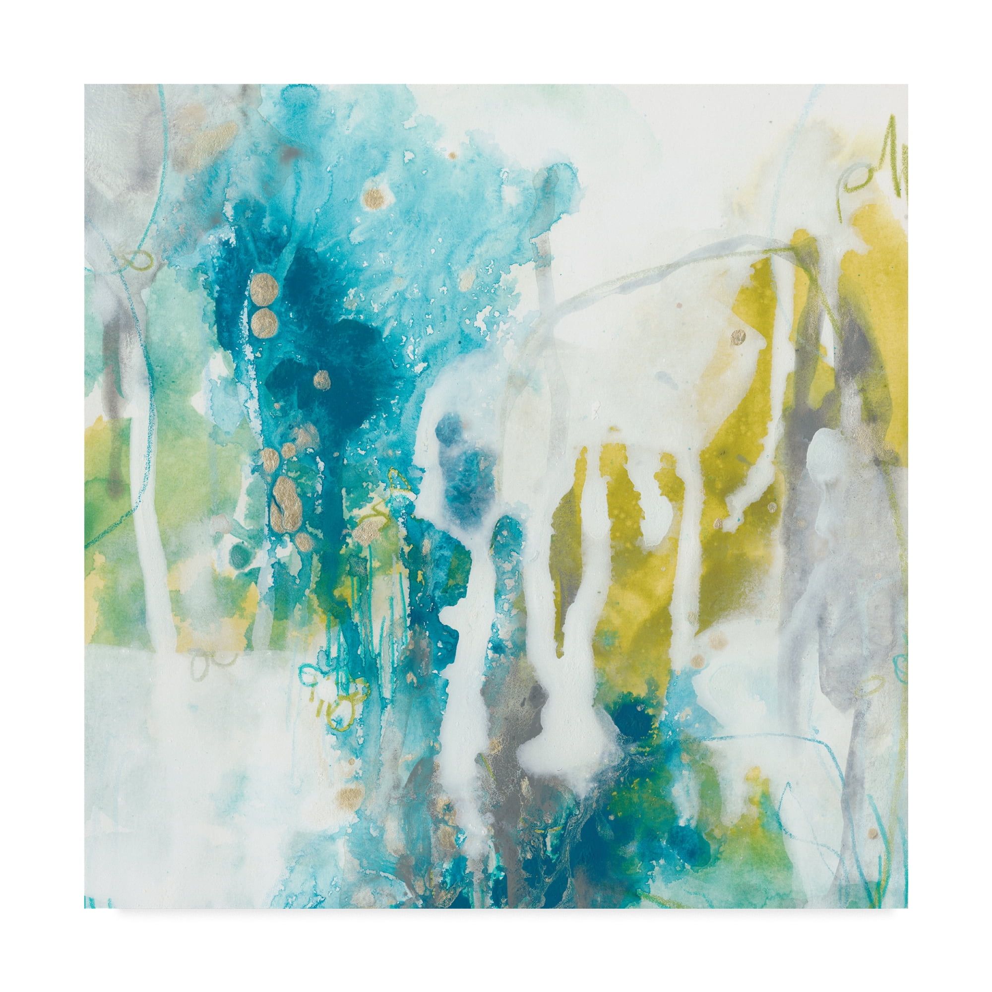 Trademark Fine Art 'Aquatic Atmosphere I' Canvas Art by June Erica Vess