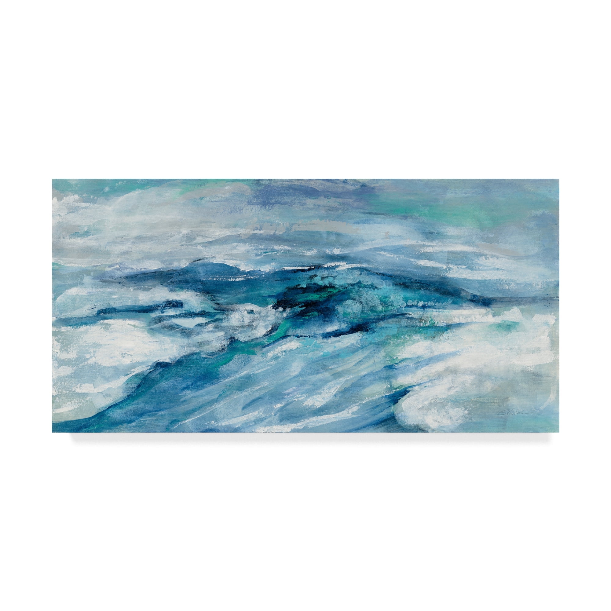 Trademark Fine Art 'Archipelago Seascape' Canvas Art by Silvia Vassileva