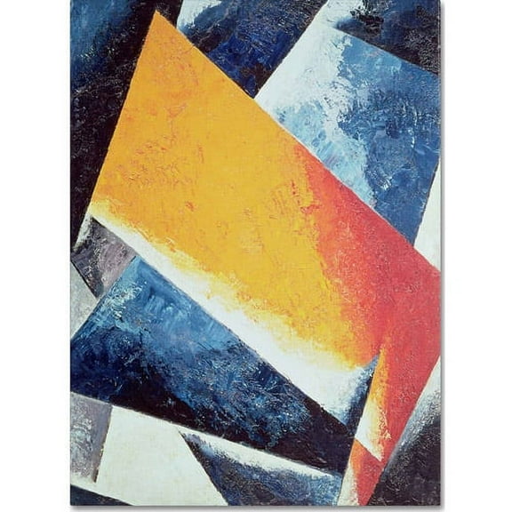 Trademark Fine Art "Architectonic Composition" Canvas Art by Lyubov Popova