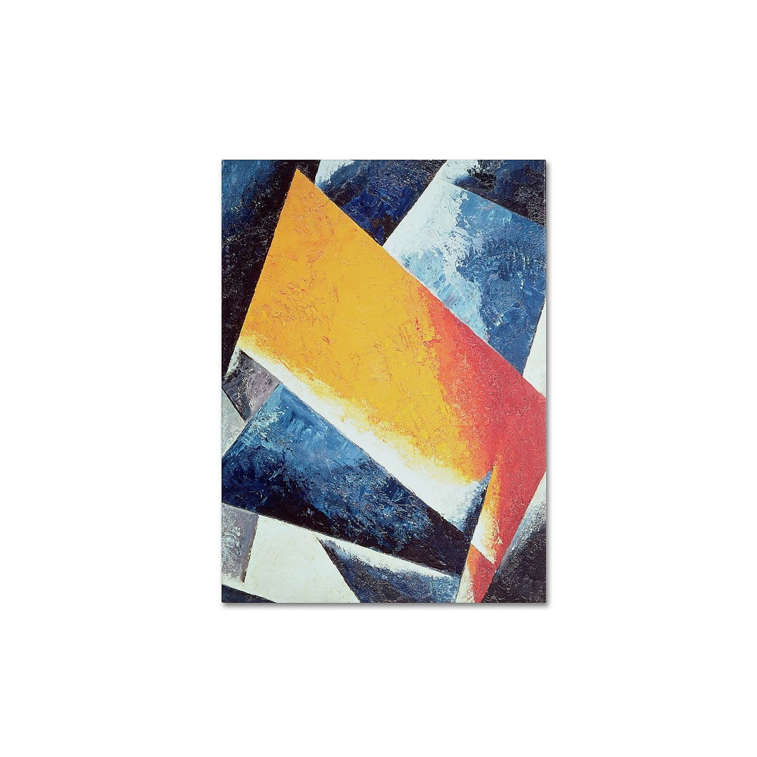 Trademark Fine Art "Architectonic Composition" Canvas Art by Lyubov Popova