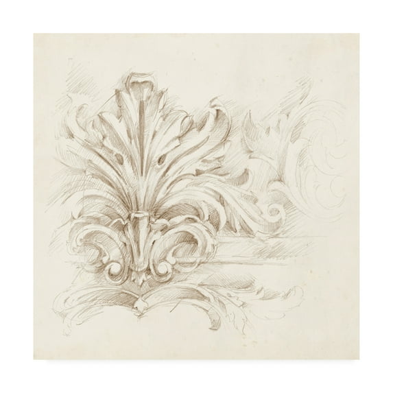 Trademark Fine Art 'Architectural Accent IV' Canvas Art by Ethan Harper