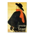 thumbnail image 1 of Trademark Fine Art "Aristide Bruant" Canvas Art by Henri de Toulouse-Lautrec, 1 of 1