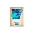 thumbnail image 1 of Trademark Fine Art "Arkansas Watercolor Map" Canvas Art by Naxart, 1 of 3