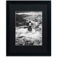 thumbnail image 1 of Trademark Fine Art "Armen Lighthouse Against Ruzica" Canvas Art by Mathieu Rivrin, Black Matte, Black Frame, 1 of 4