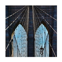Trademark Fine Art Arnon Orbach Brooklyn Bridge New York Canvas Wall Art