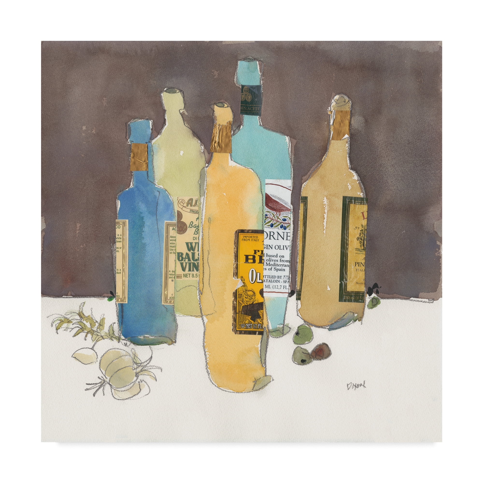 Trademark Fine Art 'Array of Olive Oil I' Canvas Art by Samuel Dixon