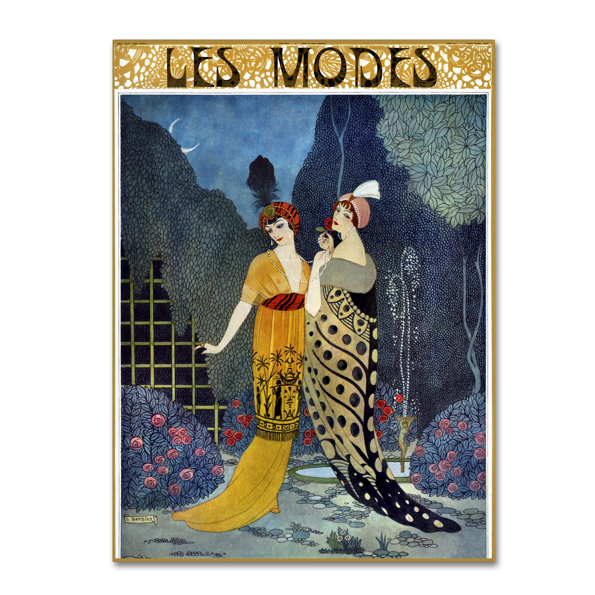 Vintage Apple Art Deco Fashion Ladies Canvas Art - Walmart.com Vintage Apple Art Deco Fashion Ladies Canvas Art - Walmart.com