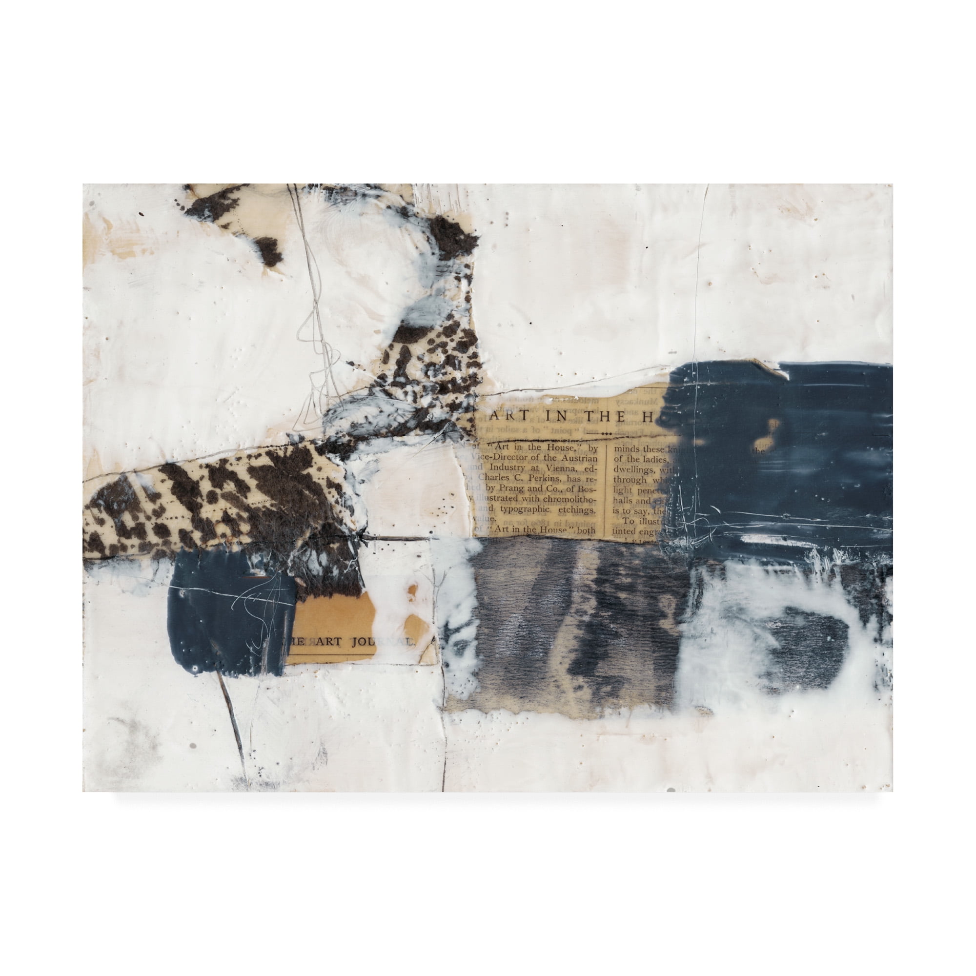 Trademark Fine Art 'Art House I' Canvas Art by Jennifer Goldberger