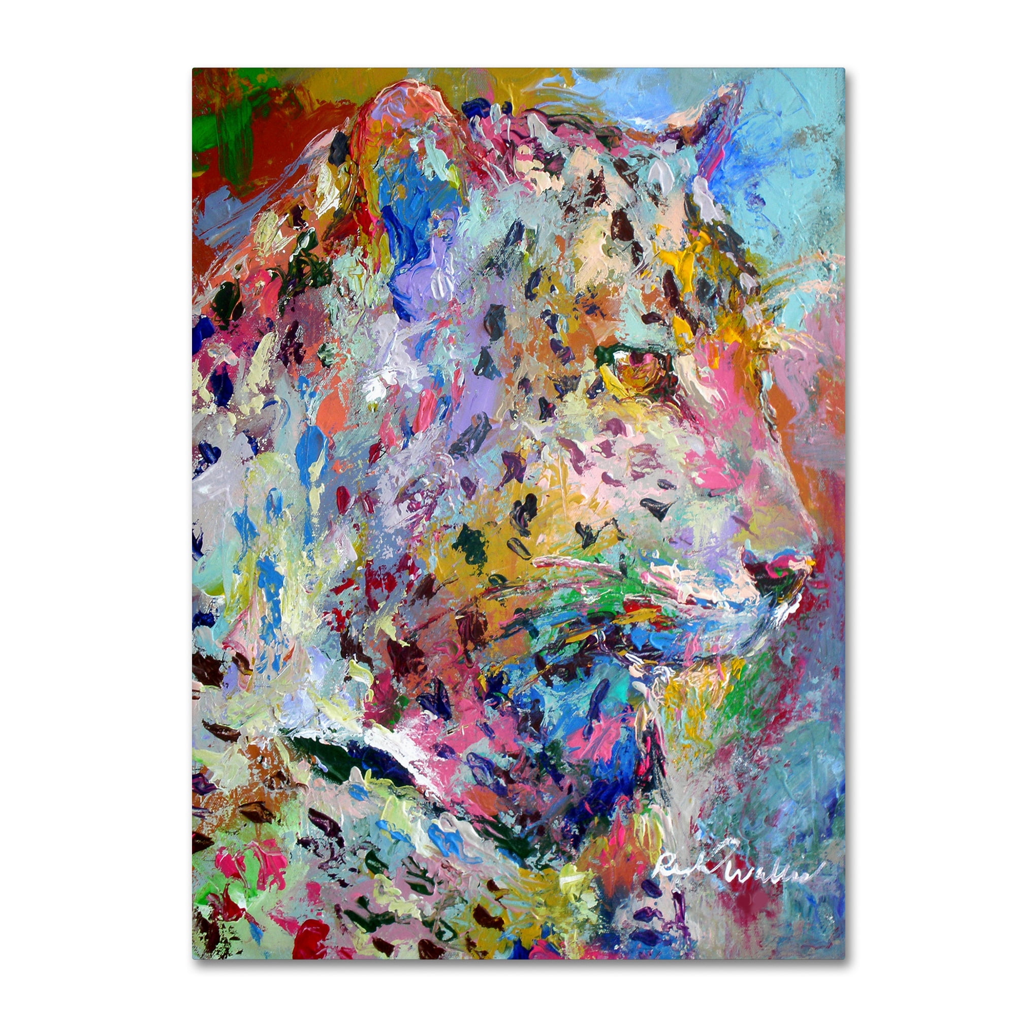 Trademark Fine Art 'Art Leo' Canvas Art by Richard Wallich