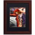thumbnail image 1 of Trademark Fine Art "Art Nouveau Zodiac Scorpio" Canvas Art by Color Bakery Black Matte, Wood Frame, 1 of 4