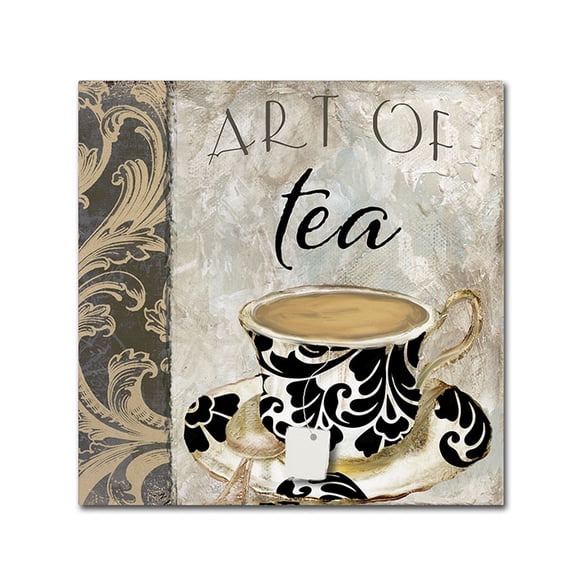 Trademark Fine Art "Art of Tea I" Canvas Art by Color Bakery