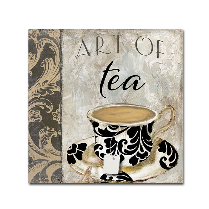 Trademark Fine Art "Art of Tea I" Canvas Art by Color Bakery