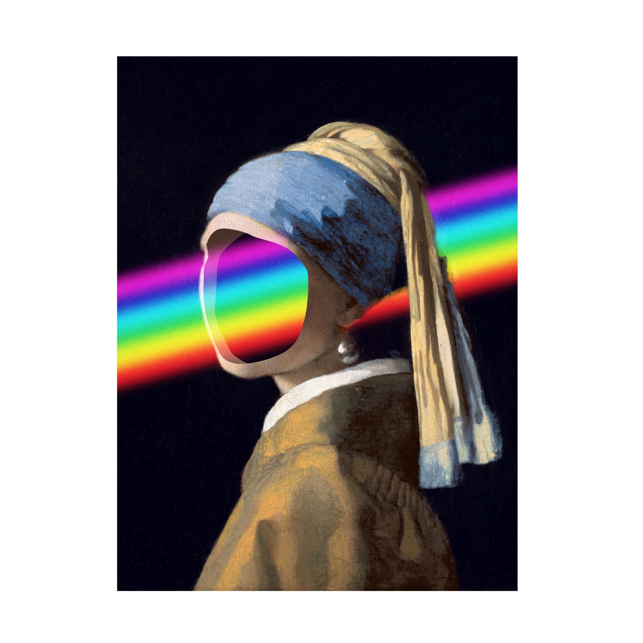 Trademark Fine Art Artelele Rainbow Portrait Canvas Wall Art