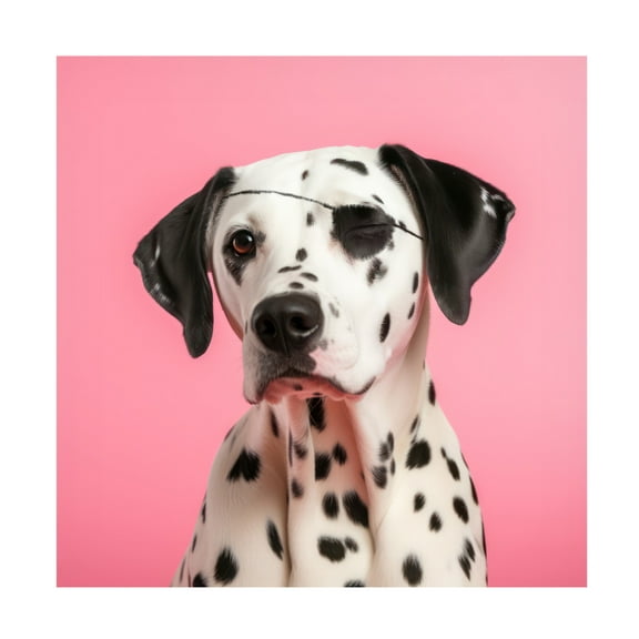 Trademark Fine Art Artem Pozdniakov  Pirate Dog Canvas Wall Art