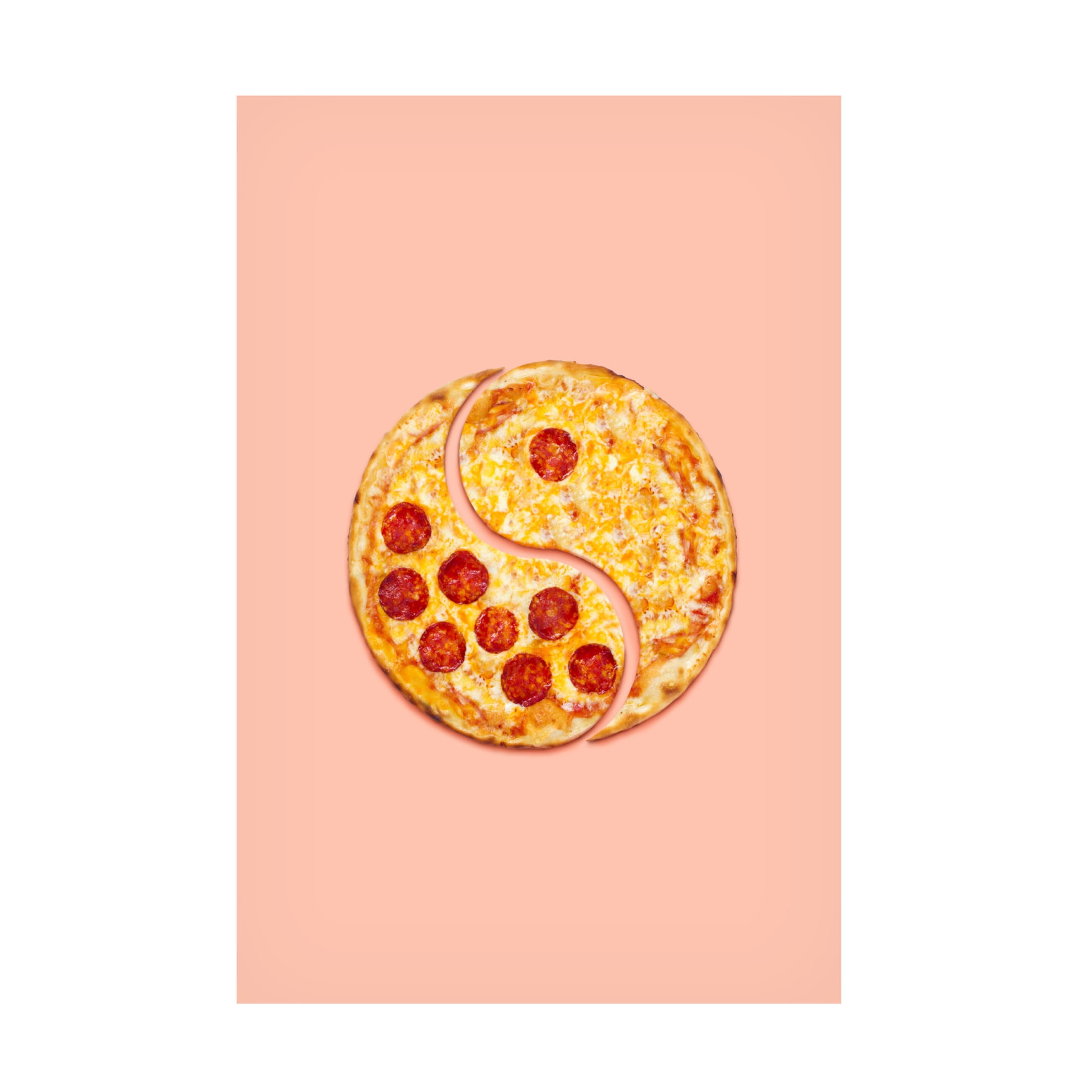 Trademark Fine Art Artem Pozdniakov Pizza Balance Canvas Wall Art