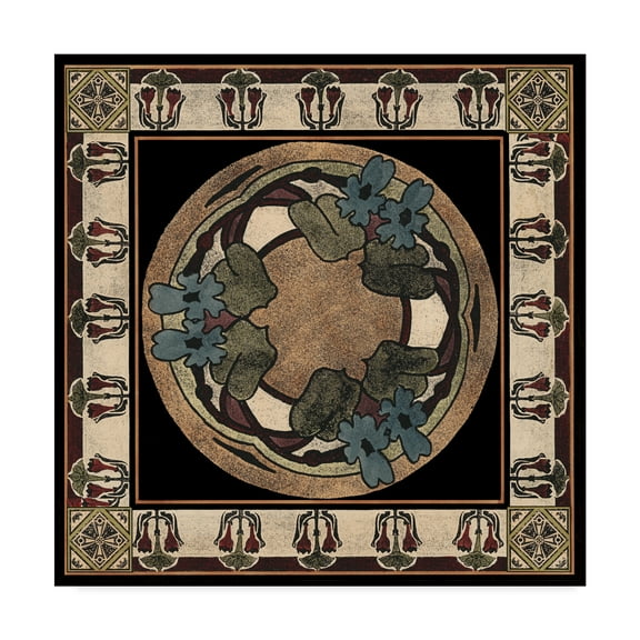 Trademark Fine Art 'Arts and Crafts Motif I' Canvas Art by Vision Studio