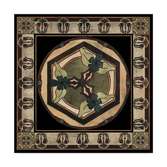 Trademark Fine Art 'Arts and Crafts Motif II' Canvas Art by Vision Studio