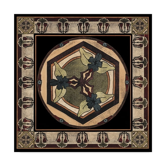 Trademark Fine Art 'Arts and Crafts Motif II' Canvas Art by Vision Studio