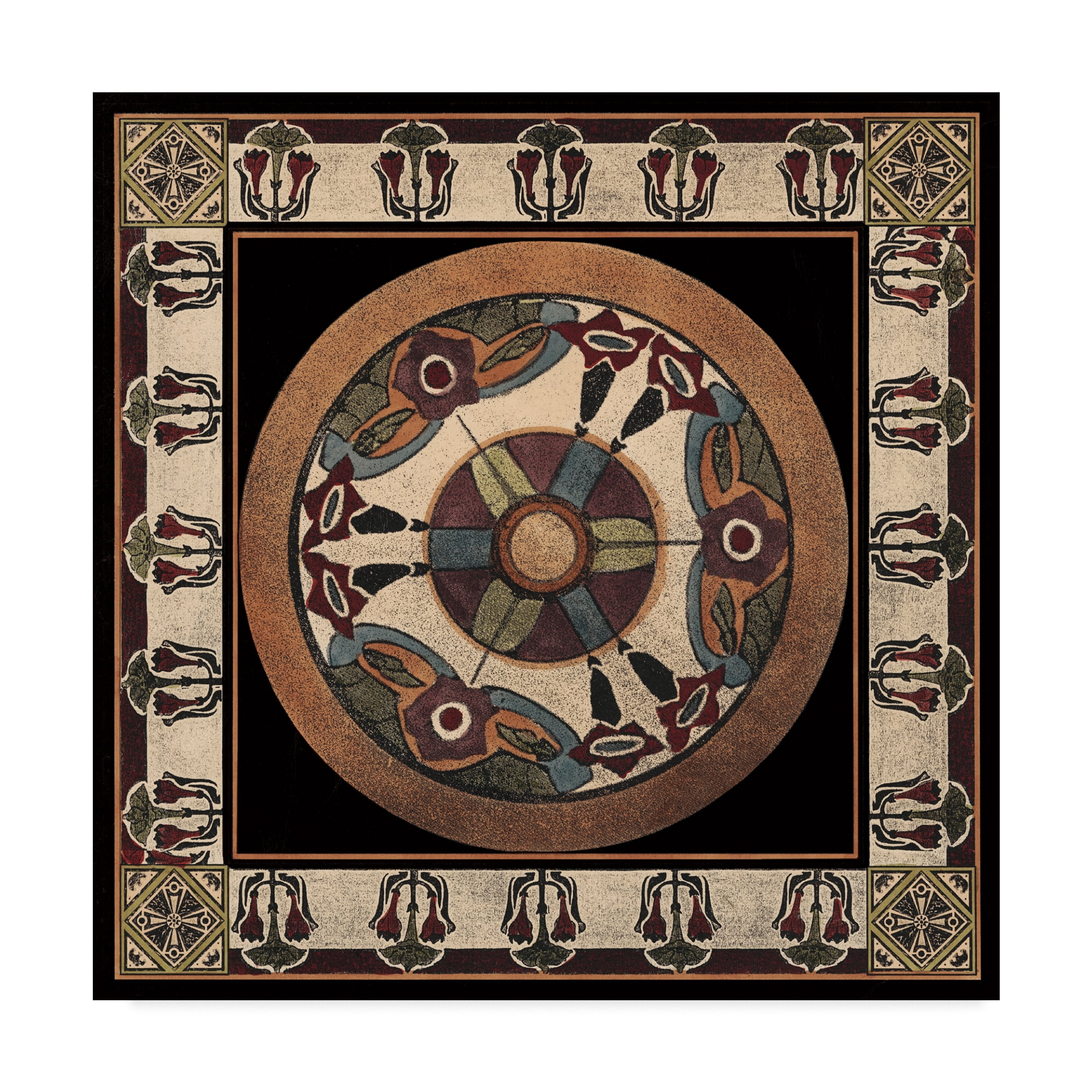Trademark Fine Art 'Arts and Crafts Motif IV' Canvas Art by Vision Studio