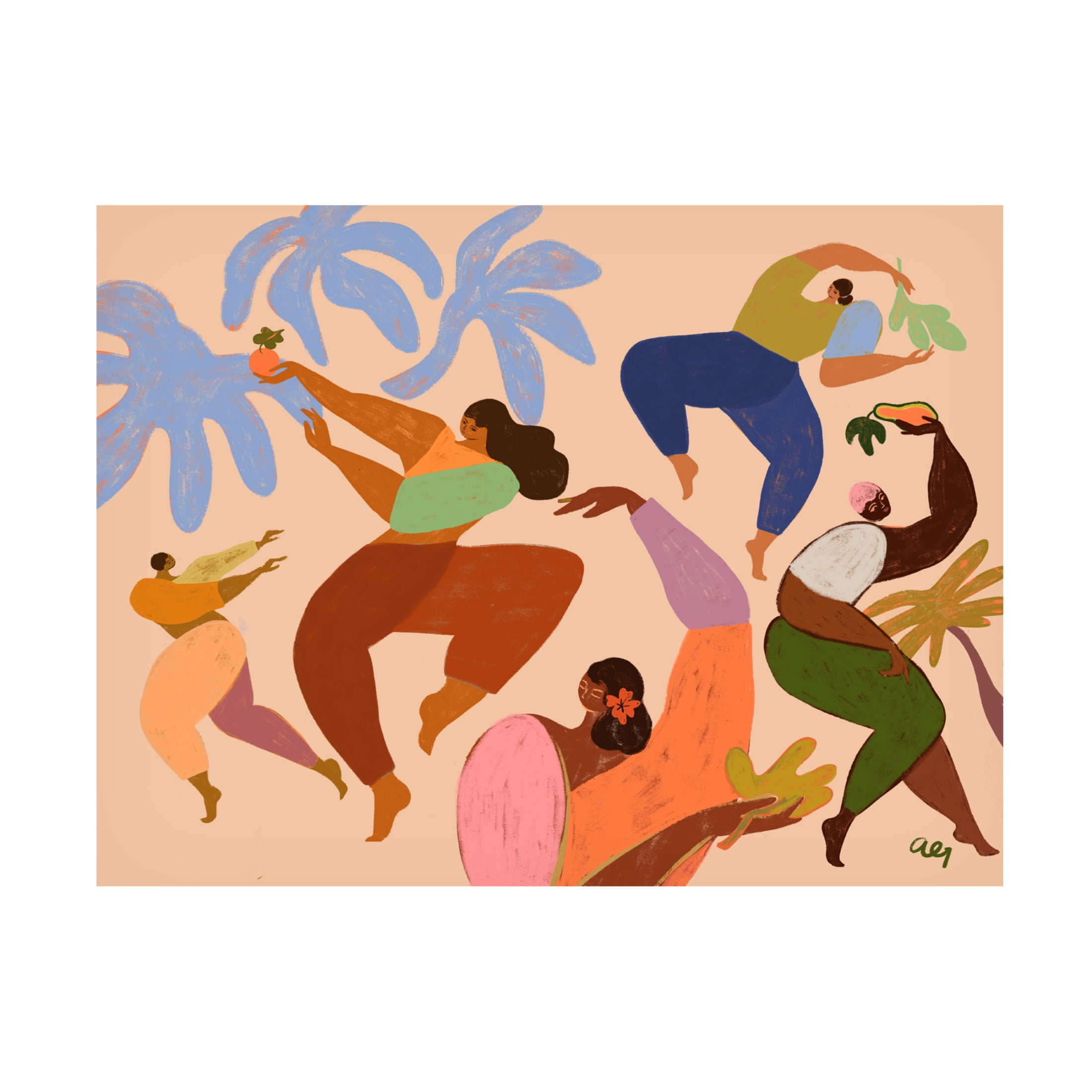 Trademark Fine Art Arty Guava Dance Dance Canvas Wall Art