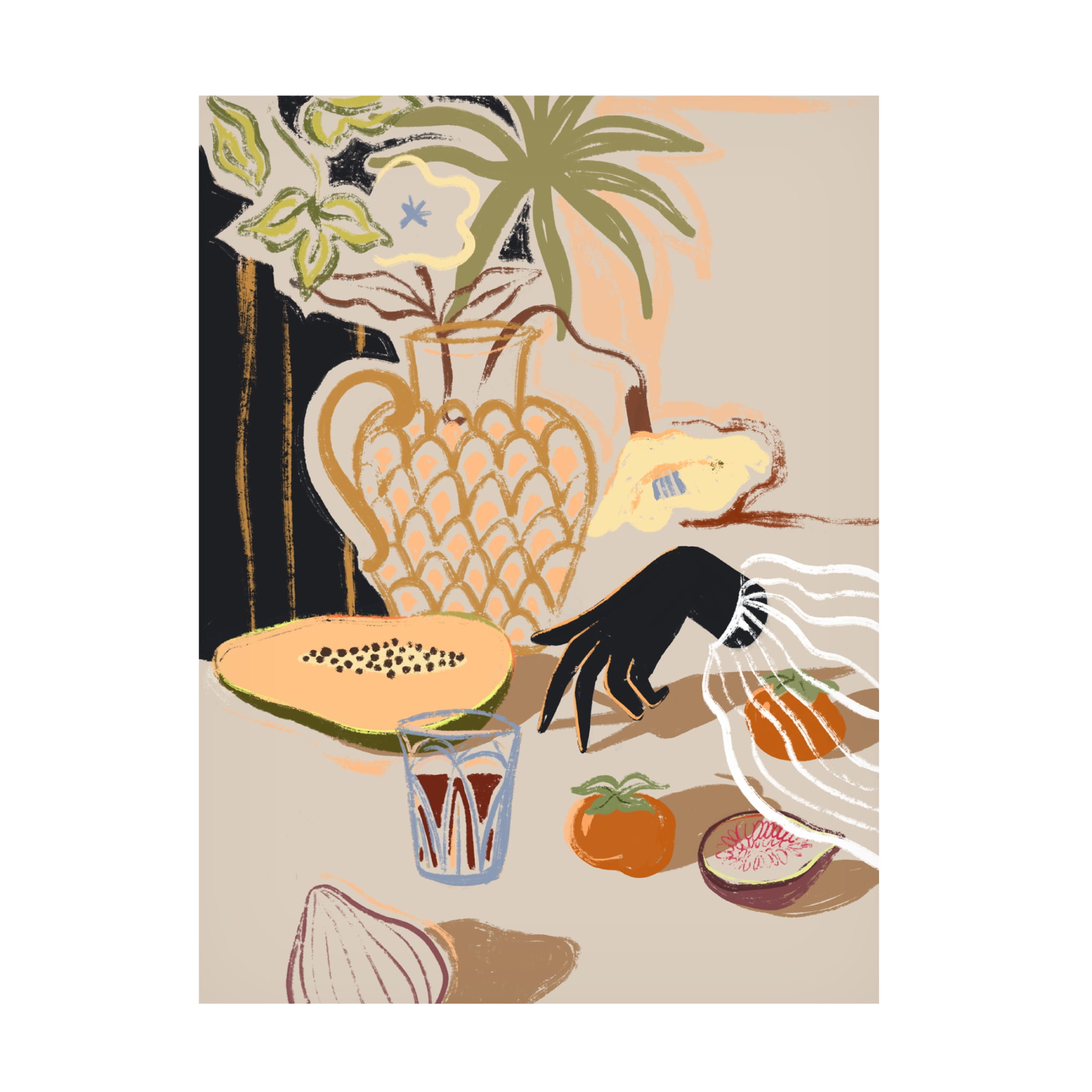 Trademark Fine Art Arty Guava Fruitful Spread Canvas Wall Art