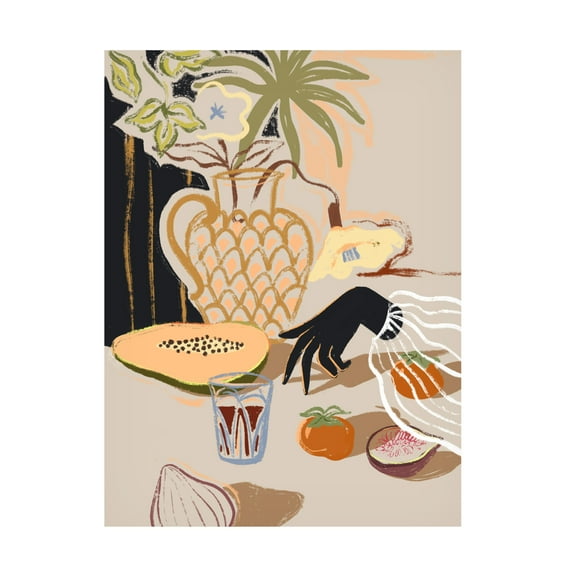 Trademark Fine Art Arty Guava Fruitful Spread Canvas Wall Art