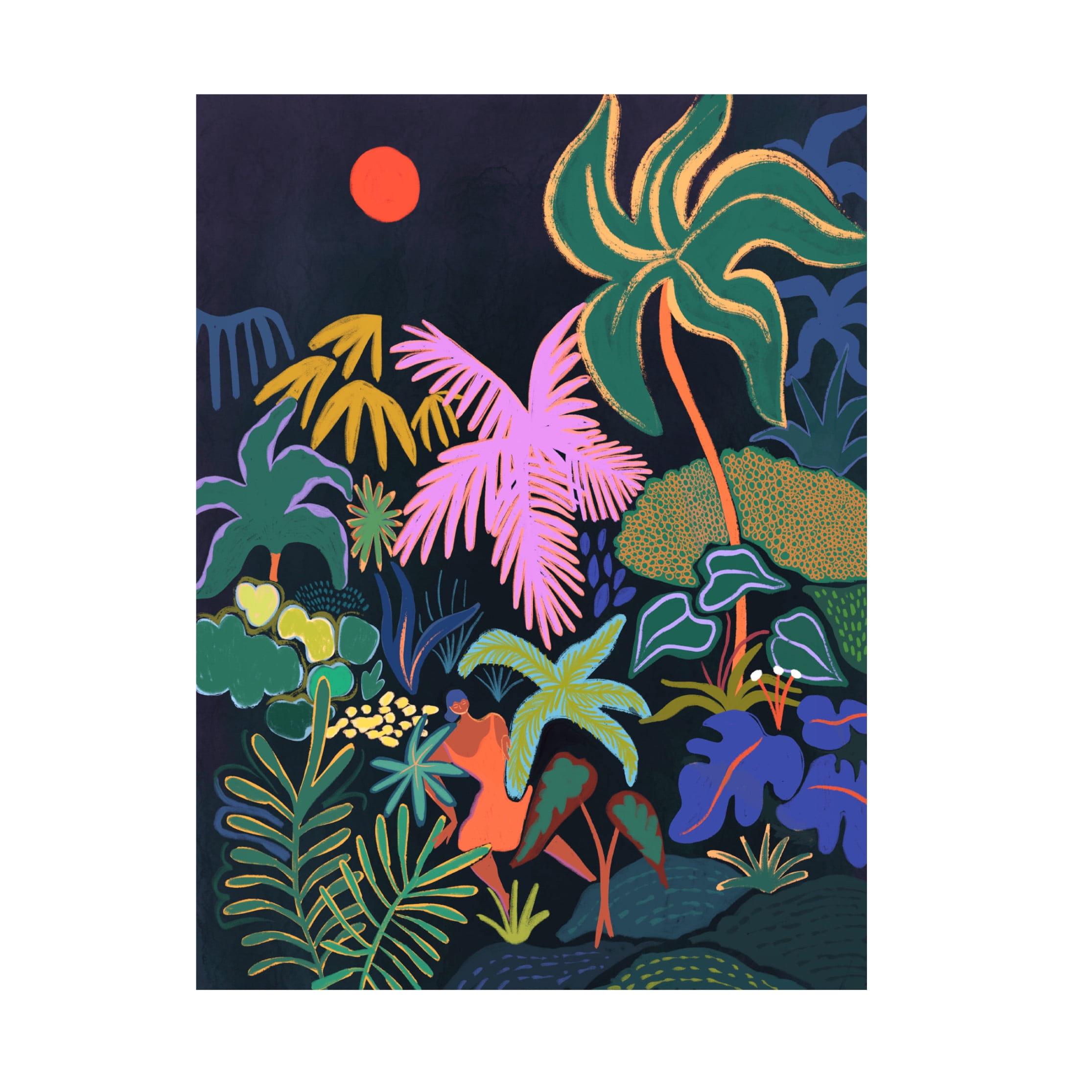Trademark Fine Art Arty Guava Lost No2 Canvas Wall Art