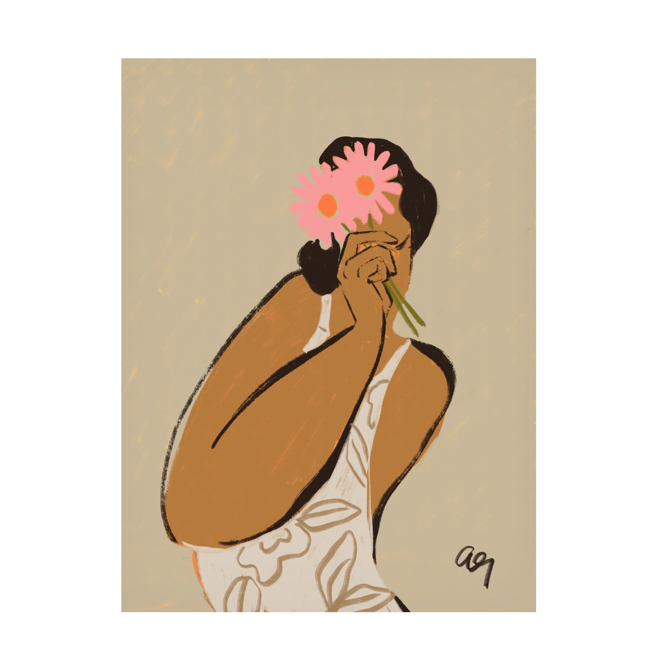 Trademark Fine Art Arty Guava  Mask Canvas Wall Art