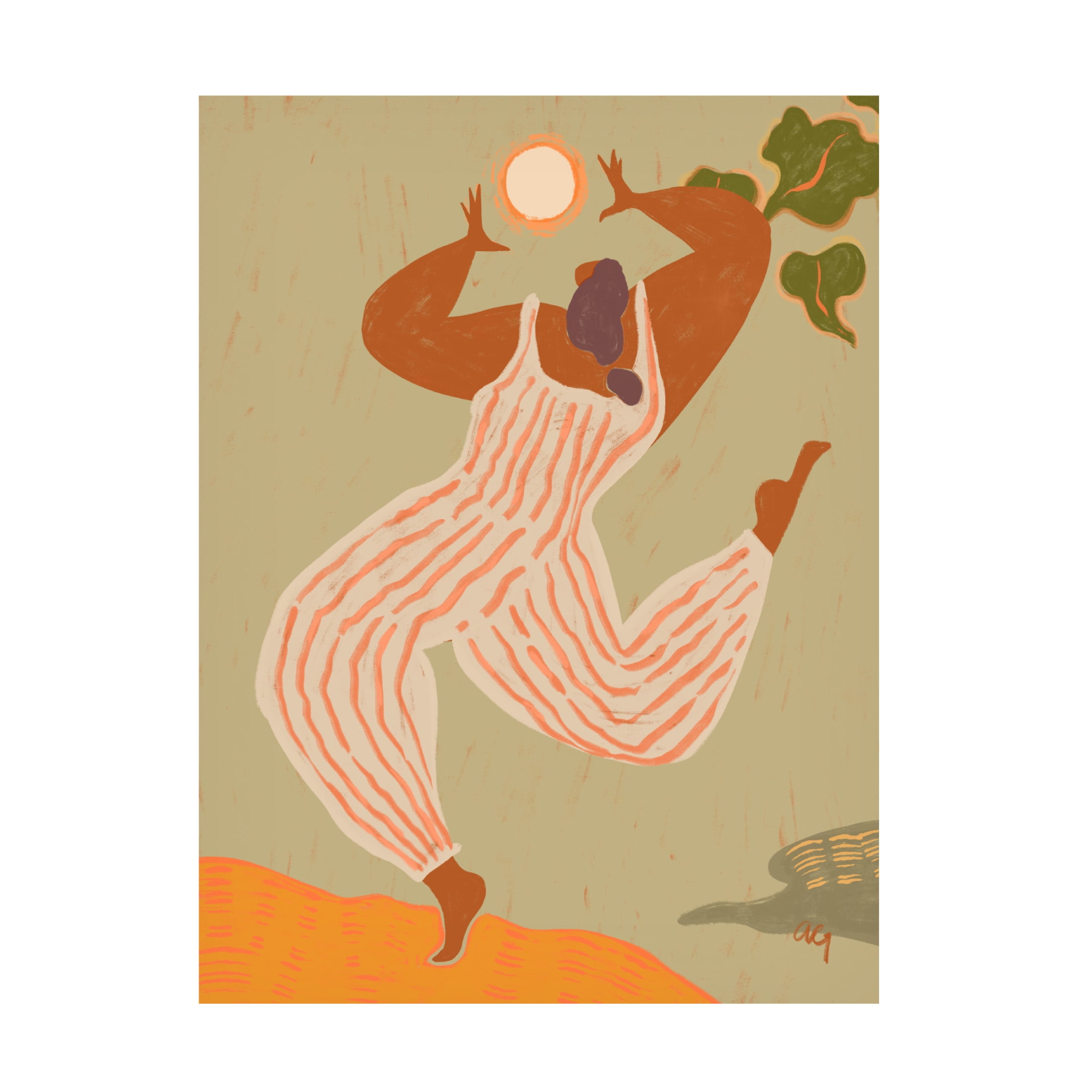 Trademark Fine Art Arty Guava Reach For The Sun Canvas Wall Art