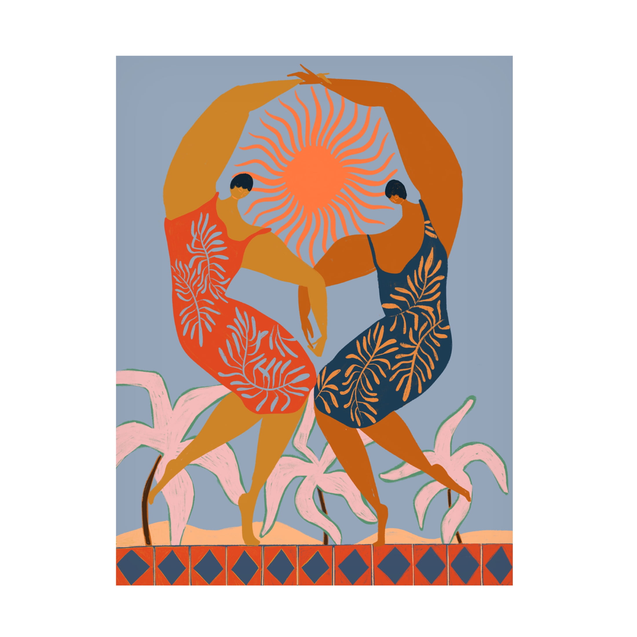 Trademark Fine Art Arty Guava Sisterhood Canvas Wall Art
