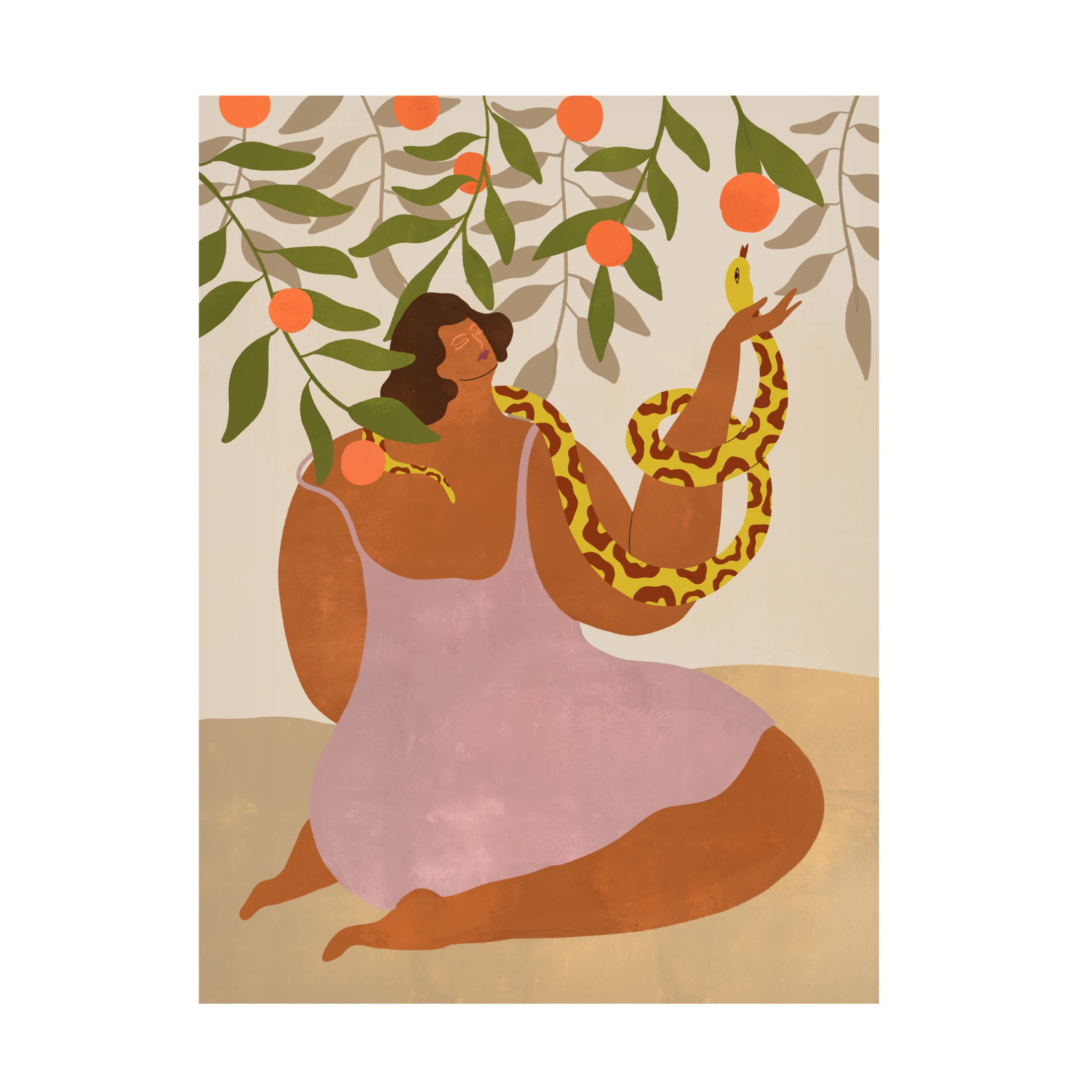 Trademark Fine Art Arty Guava  Smell the Orange Canvas Wall Art