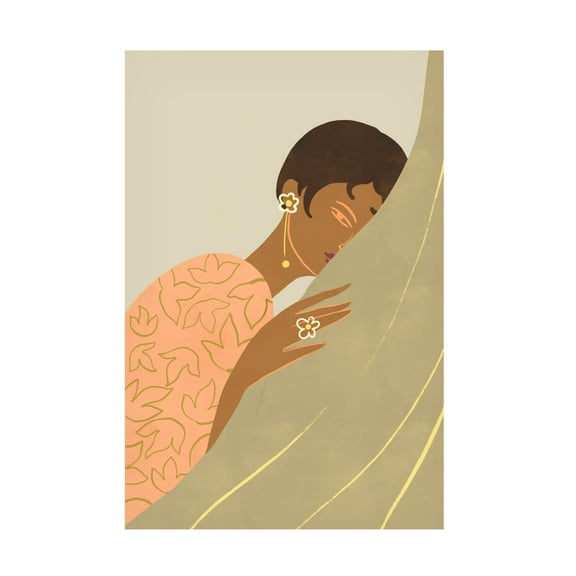 Trademark Fine Art Arty Guava  The Introvert Canvas Wall Art