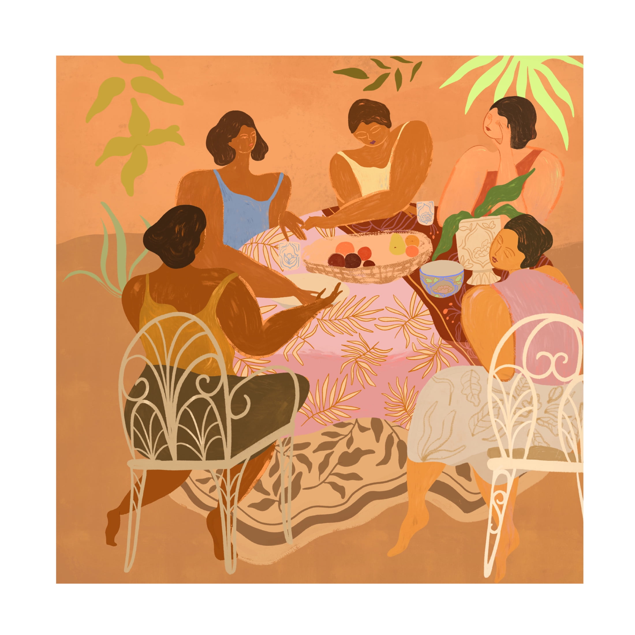 Trademark Fine Art Arty Guava We Meet Again Canvas Wall Art