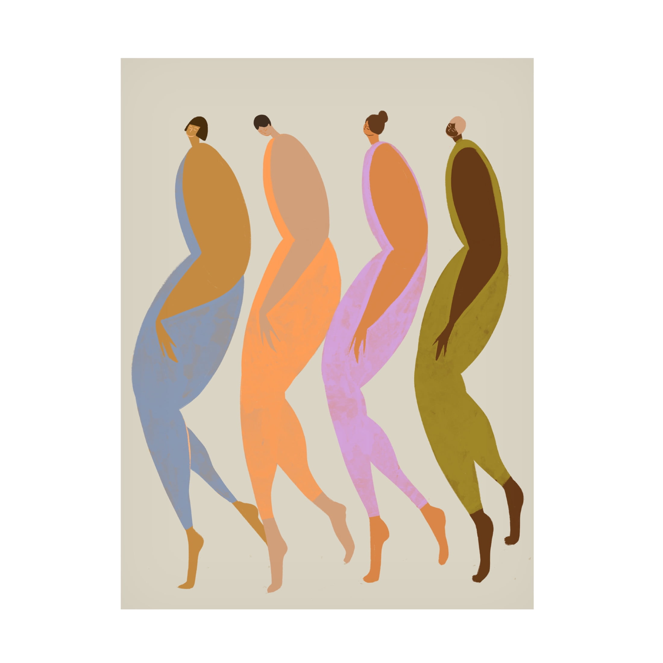 Trademark Fine Art Arty Guava  We The Giants Canvas Wall Art