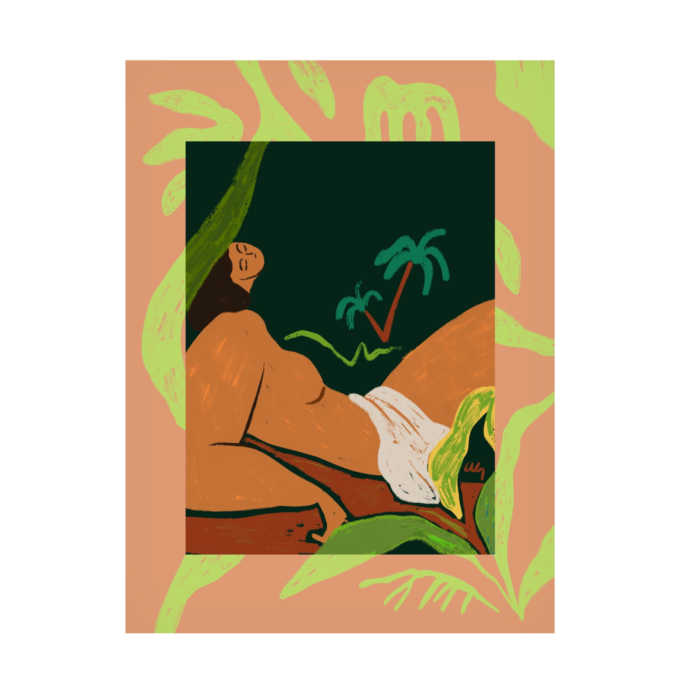 Trademark Fine Art Arty Guava  Window Canvas Wall Art
