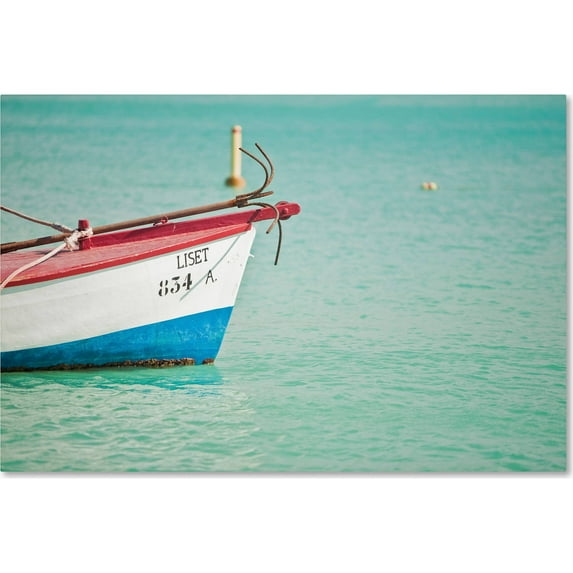 Trademark Fine Art "Aruba Boat" Canvas Art by Yale Gurney
