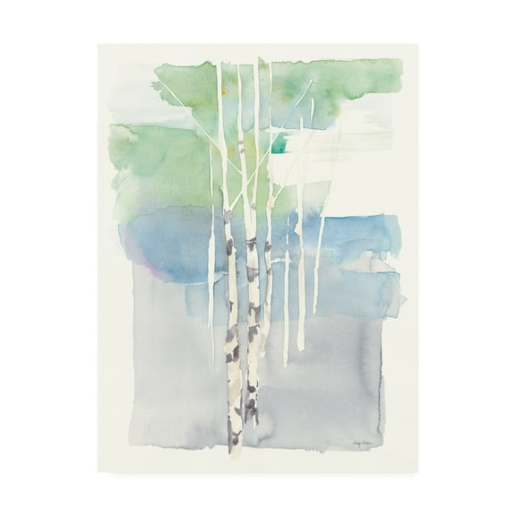 Trademark Fine Art 'Aspens I' Canvas Art by Avery Tillmon