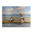thumbnail image 1 of Trademark Fine Art 'At the Beach III' Brushed Aluminum Wall Art Art by Masters Fine Art, 1 of 4