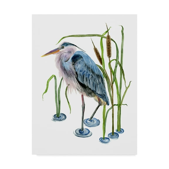 Trademark Fine Art 'At the Pond I' Canvas Art by Melissa Wang
