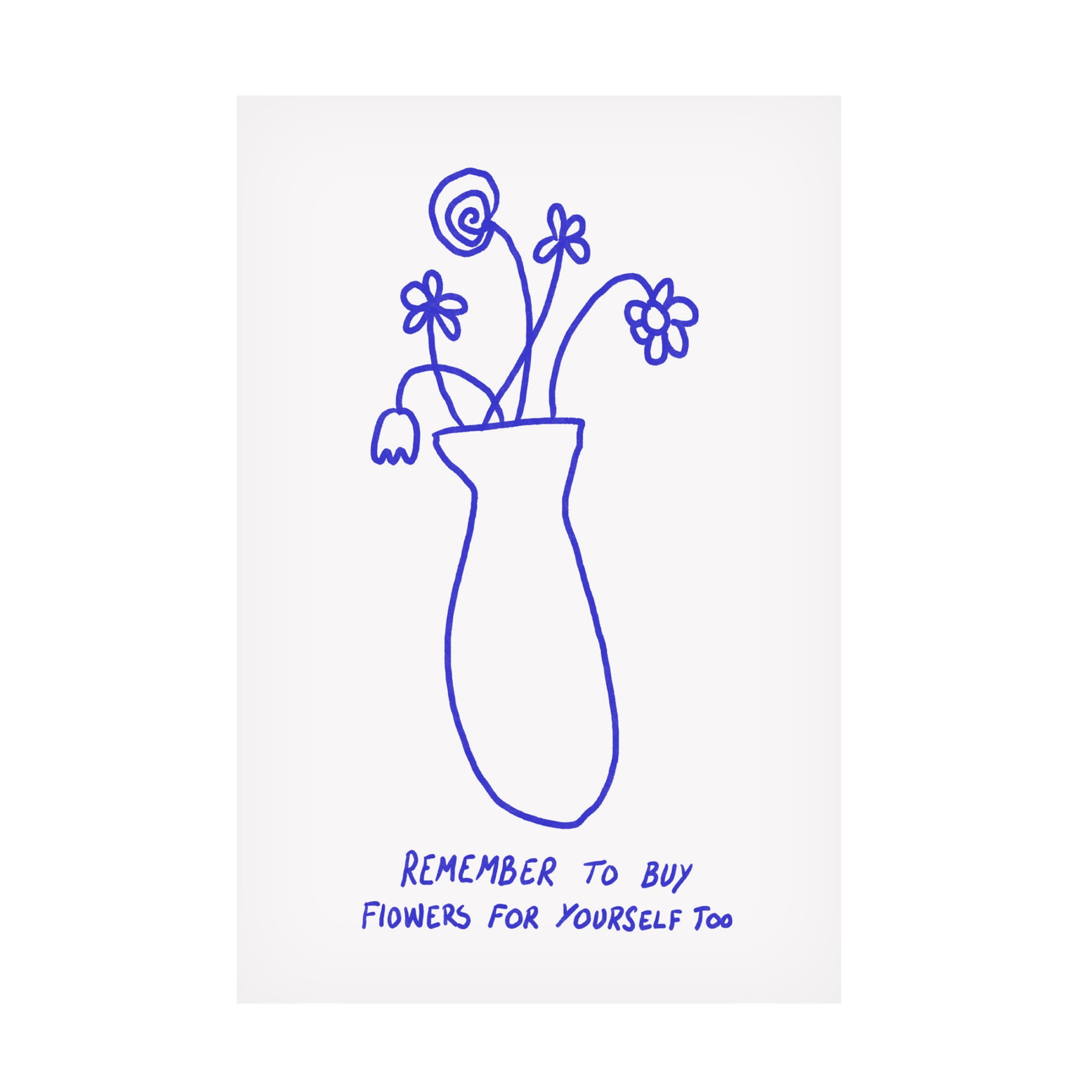 Trademark Fine Art Athene Fritsch  Buy Flowers for Yourself Canvas Wall Art