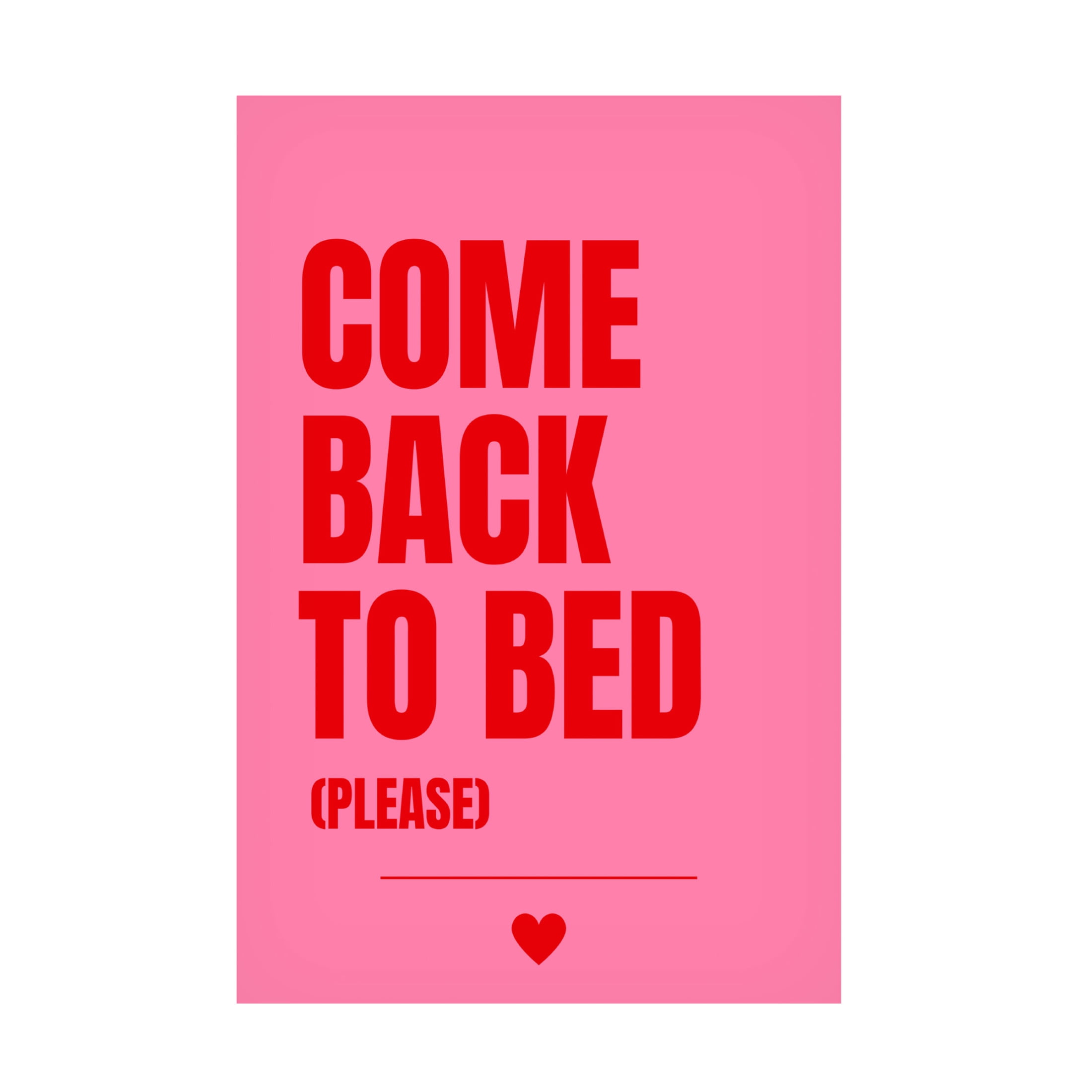 Trademark Fine Art Athene Fritsch Come Back to Bed Canvas Wall Art