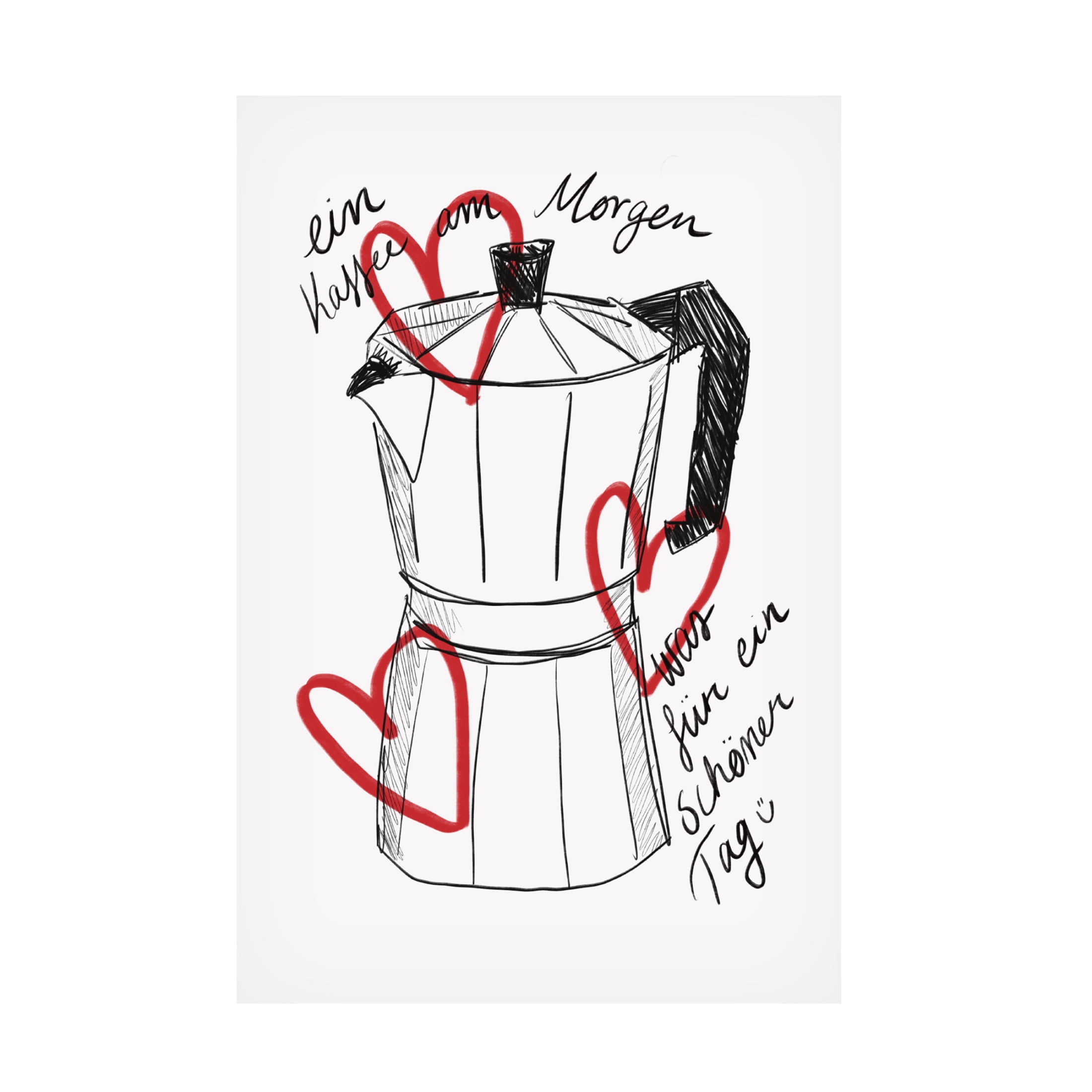 Trademark Fine Art Athene Fritsch  Kaffee am Morgen Canvas Wall Art