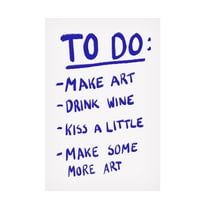 Trademark Fine Art Athene Fritsch To Do Canvas Wall Art