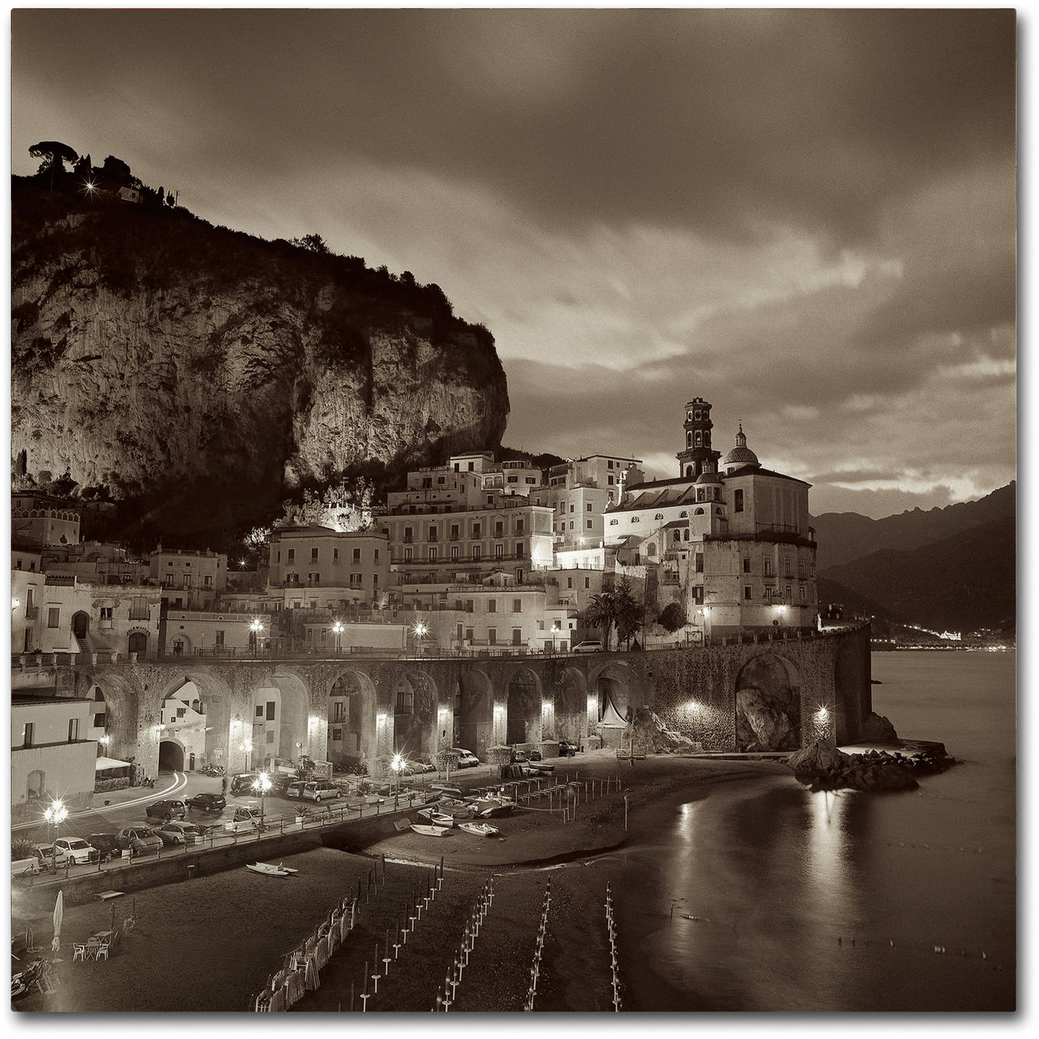 Alan Blaustein 'Atrani I' Canvas Art