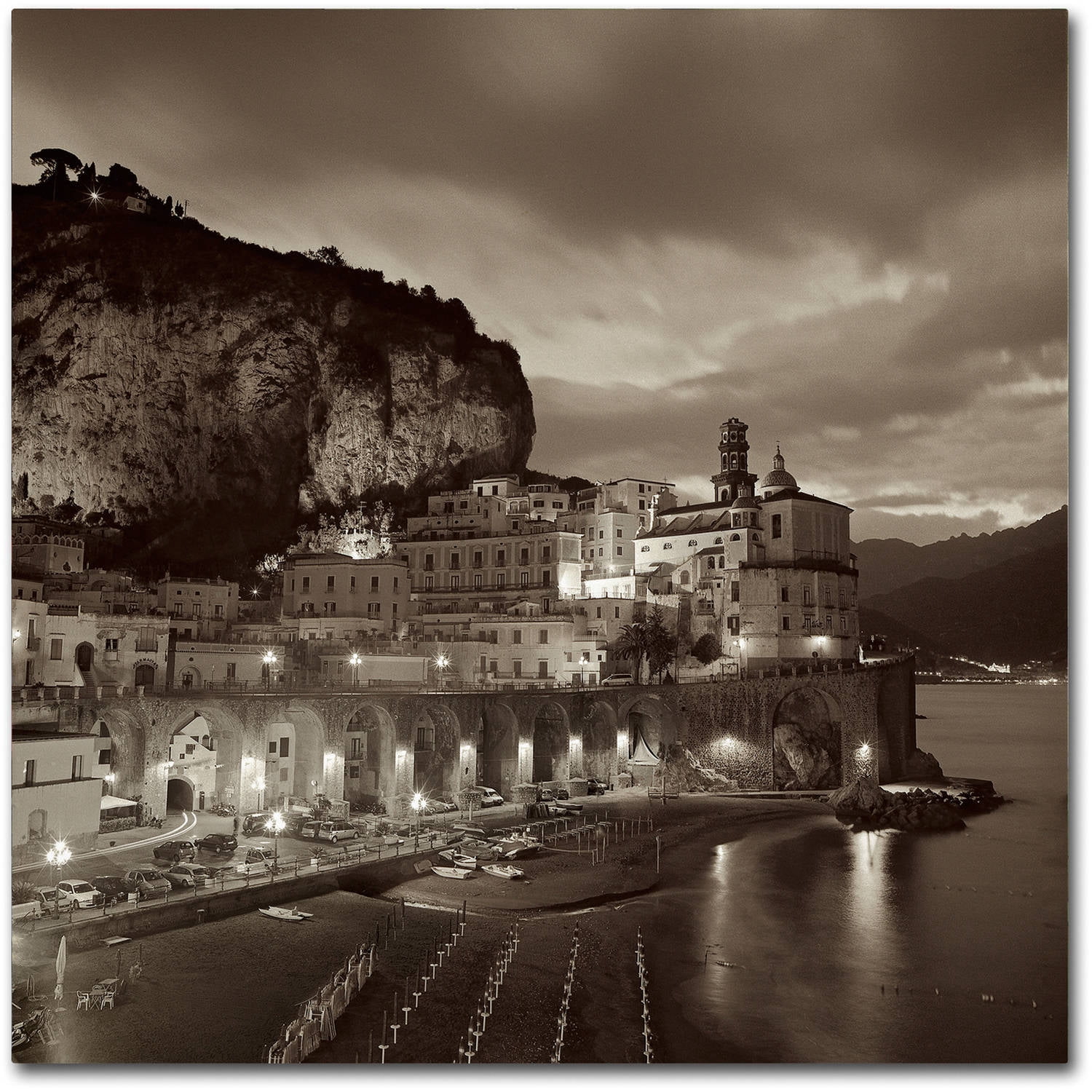 Alan Blaustein 'Atrani I' Canvas Art