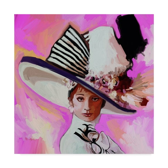 Trademark Fine Art 'Audrey Hepburn My Fair Lady' Canvas Art by Howie Green