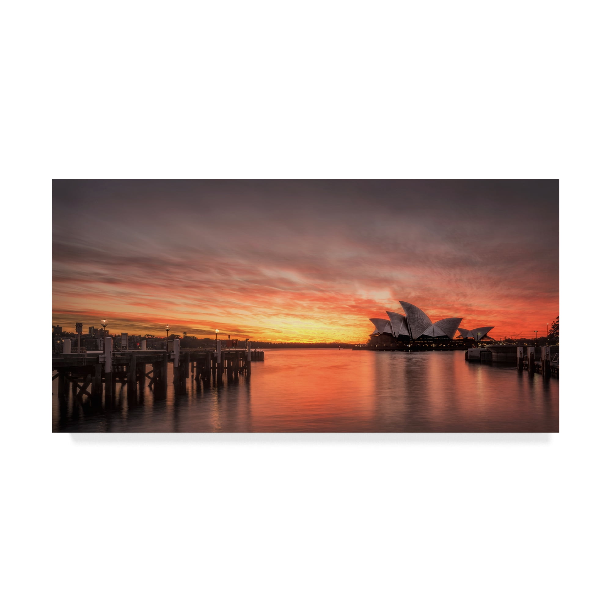Trademark Fine Art 'Australian Color Reflections' Canvas Art by Danny Head